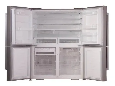 美的无霜冰箱冷冻室一边有点漏水玻璃面板上也有少许水是怎么回事