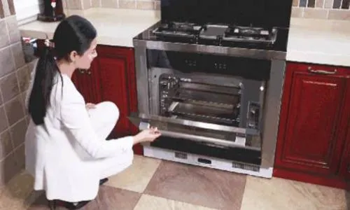 欧尼尔集成灶抽风盖板打不开怎么检查