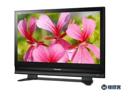 电视右下角有个小圆圈一直转圈(图1)