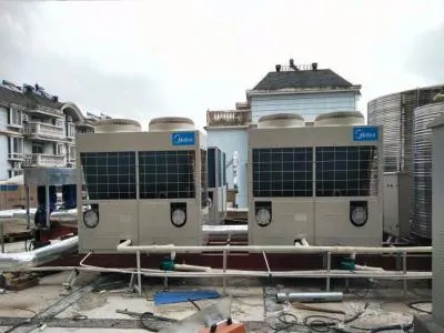 大型中央空调室外主机怎么拆除做防水(图1)