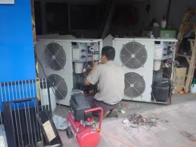 美的空调内机不送风怎么处理(图1)