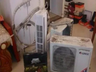 中央空调出风口帘布怎么安装(图1)