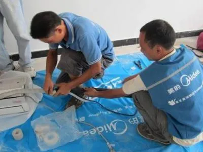 居民楼的空调外机怎么维修的